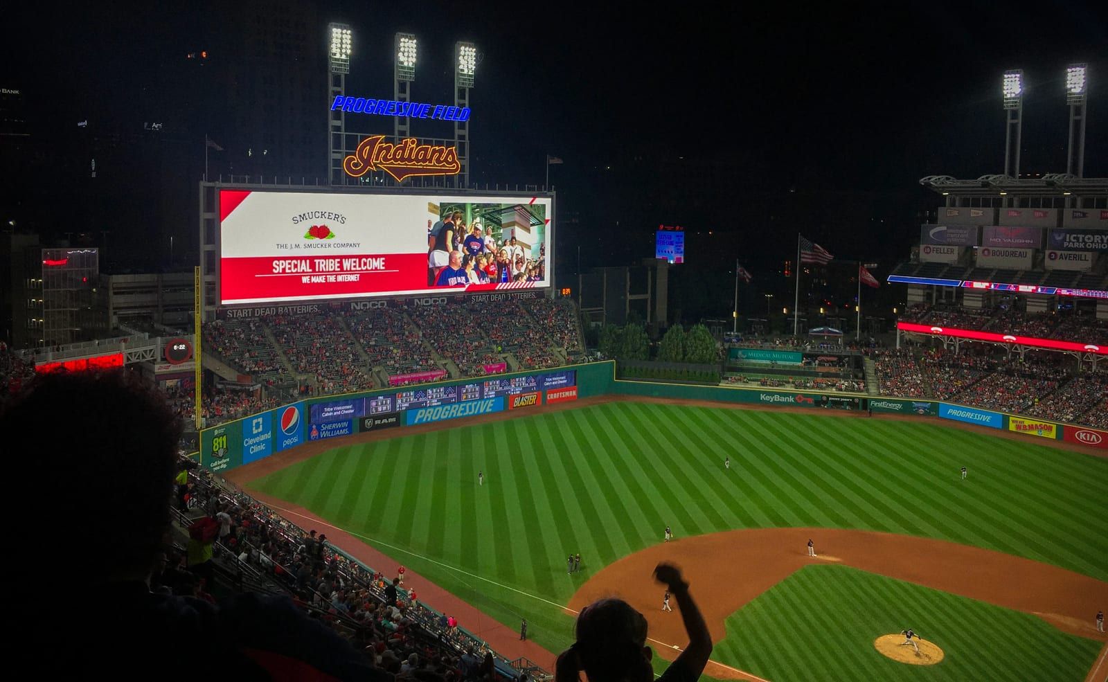 A night at the ballpark, Sept 2018